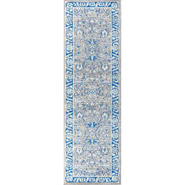 Modern Persian Boho Floral Area Rug